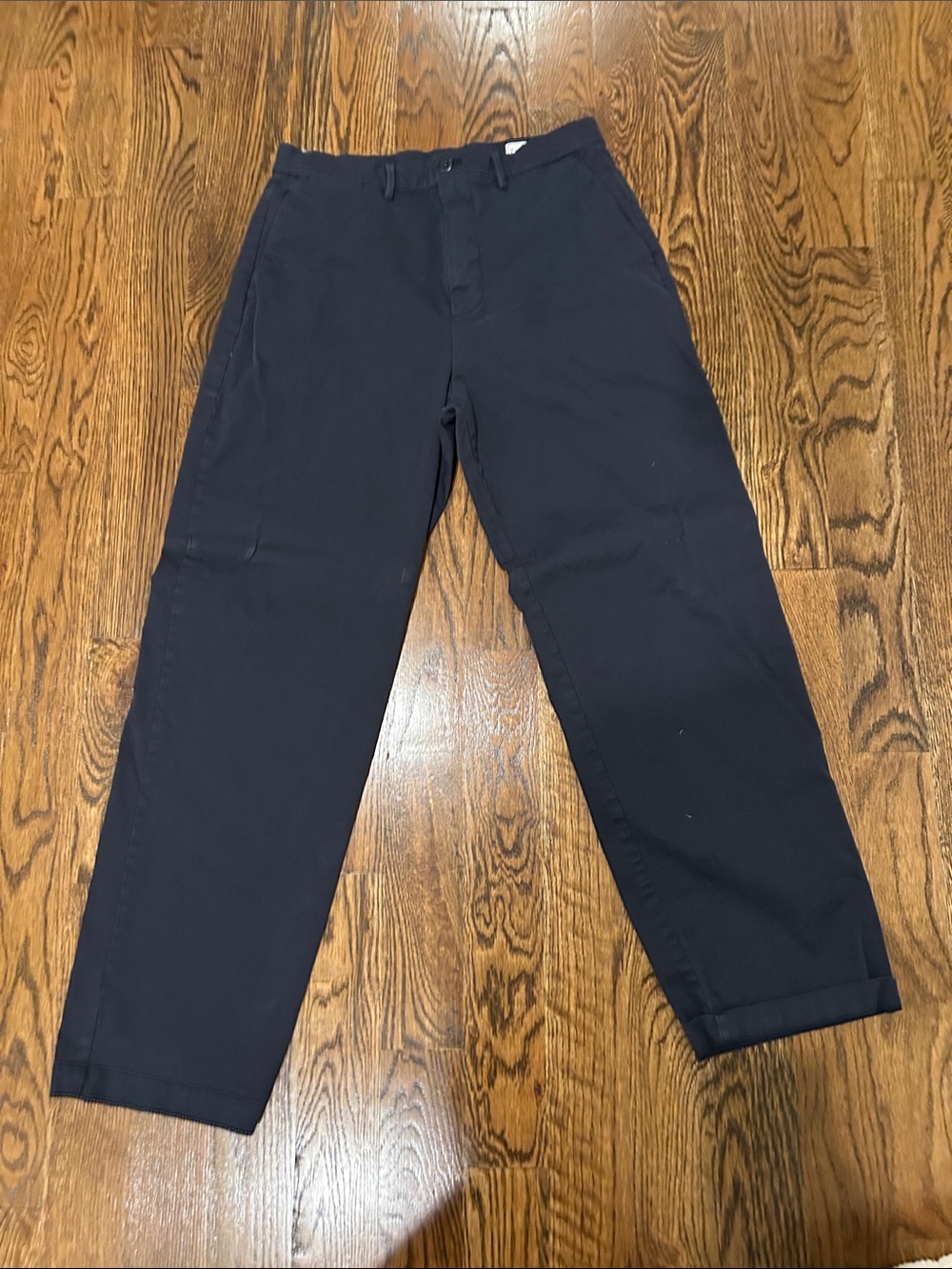 GAP Men's Navy Straight-Leg Chinos